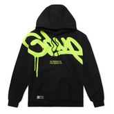 Handstyle Hoodie - Black/Pastel Green